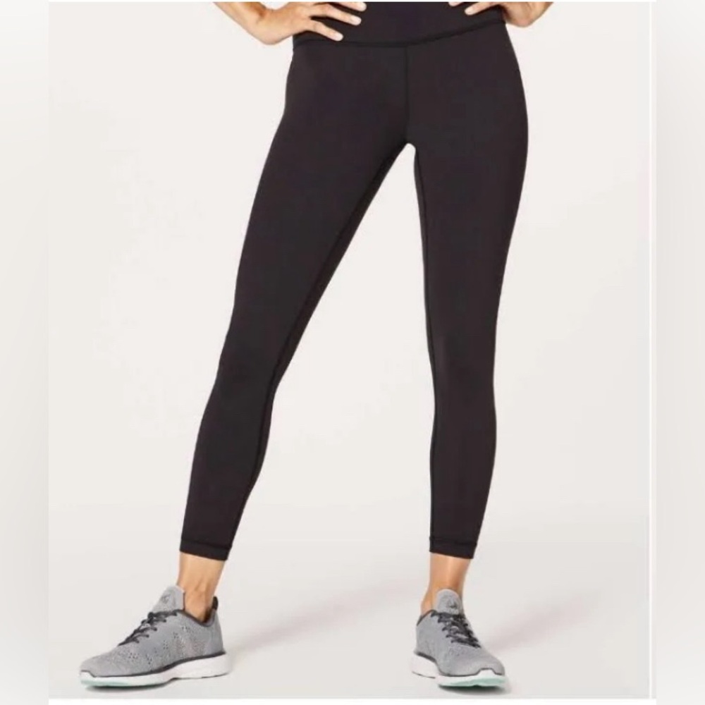 LULULEMON Wunder Under High Rise 7/8 Leggings, size 6